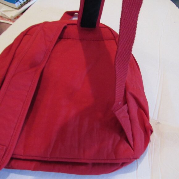 Women's Kipling Medium Sized Backpack Reddish Pink EUC - Never Used - Picture 6 of 16
